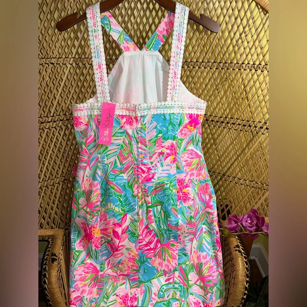 Lilly Pulitzer NWT Vena Dress Lilly of the Jungle Size 10 - Picture 6 of 12